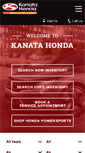 Mobile Screenshot of kanatahonda.com